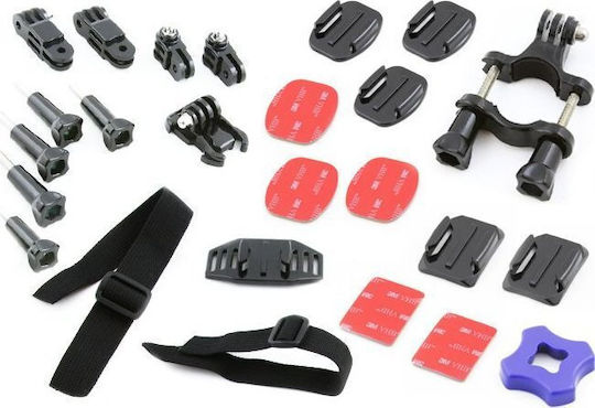 Xrec Mounting Kit 26-in-1 Holder for GoPro Hero 1 2 3 3+ 4
