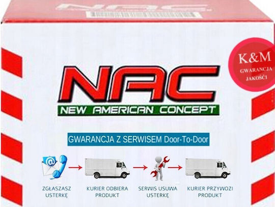 NAC Μηχανή Γκαζόν Ηλεκτρική 1600W
