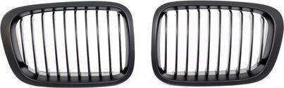 Mtuning Sport Grille Single Slat Matt Black BMW 3 E46 Compact Pre-Facelift 1998-2001