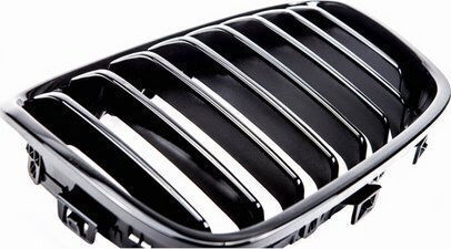 Μάσκα Mtuning Σπορ Μεμονωμένα Πτερύγια Gloss Black Bmw 1 F20 F21 Πριν Facelift 2011-2015