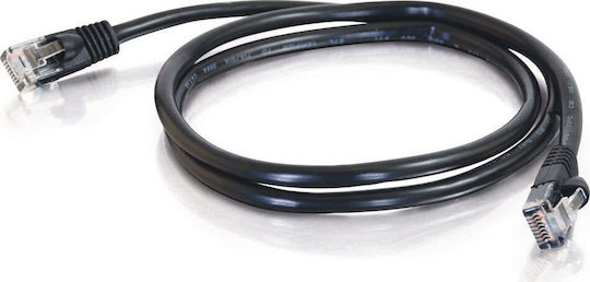 C2G U/UTP Cat.5e Ethernet Network Cable 1m Black 1pcs