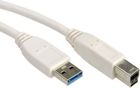 Value Regulär USB 2.0 auf Micro-USB-Kabel Weiß 3m (11.99.8871) 1Stück