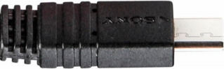 Sony Regular USB 2.0 to micro USB Cable Μαύρο 1.5m (27242857308) 1τμχ