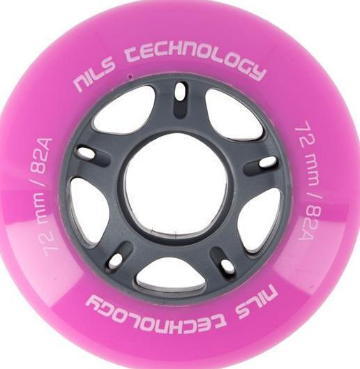 Nils Extreme PU 72x24 82A Pink Rollen 4 Stk Nils Extreme