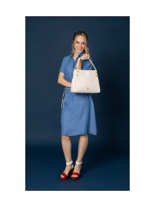 Women's Bag Shoulder Ecru
