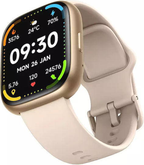 MaxCom Ecowatch 6 46mm με Παλμογράφο (Χρυσό)