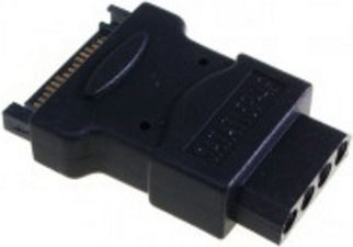 InLine Adapter Schwarz (29677)