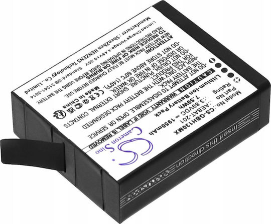 Caagpo1912 Typ Batterie Aebat-201 Cpss1b Gopro Hero 13 Schwarz Cs-gbh130mx