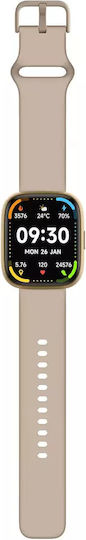 MaxCom Ecowatch 6 46mm με Παλμογράφο (Χρυσό)