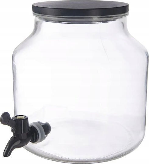 Home&Styling Collection Distribuitor de băuturi De sticlă cu robinet 5.2lt