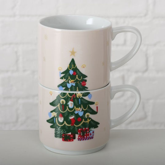 Boltze Set Weihnachtliche Tassen Weihnachtliche Tassen 2Stück