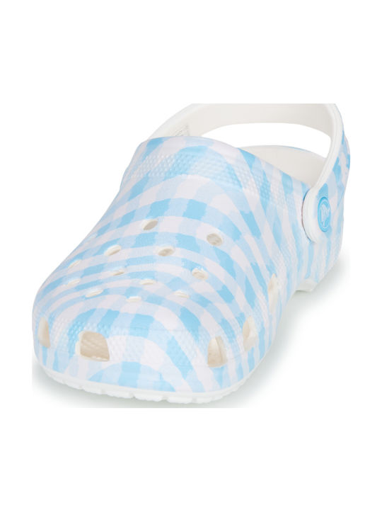 Crocs Classic Saboti Albastri Pentru Femei
