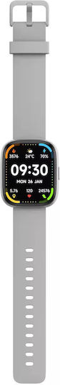 MaxCom Ecowatch 6 46mm with Heart Rate Monitor (Silver)