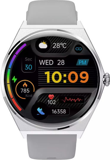 MaxCom Ecowatch 5 45mm (Argintiu)