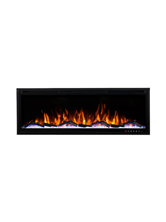 Hitense Wandmontiert Elektrischer Kamin 1600W 213x14cm Gray