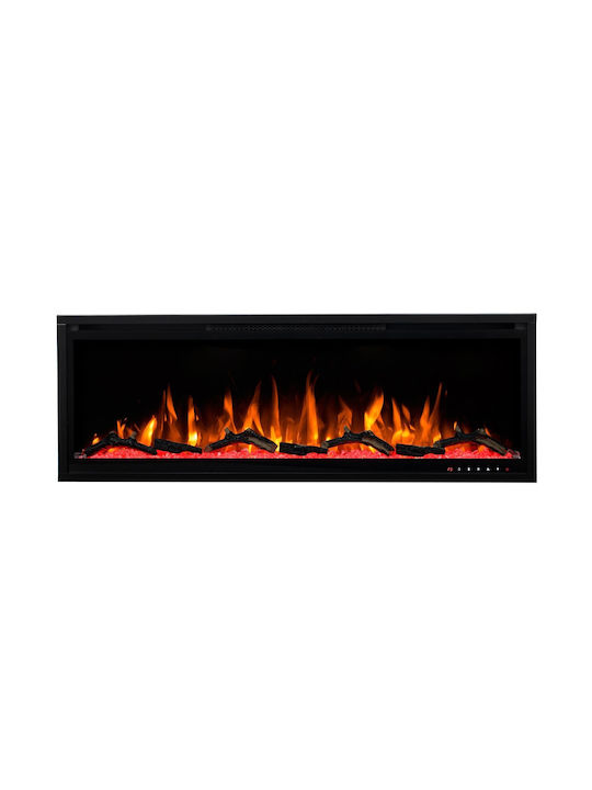 Hitense Wandmontiert Elektrischer Kamin 1600W 213x14cm Gray