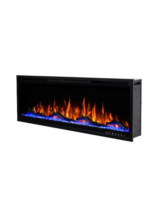 Hitense Wandmontiert Elektrischer Kamin 1600W 213x14cm Gray