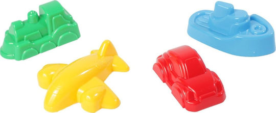 Water Sand Mold Transportation Theme Set Kids