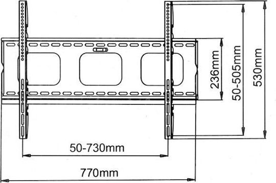 Βάση Τοίχου Τηλεόραση Lcd Plasma Value Value Χαμηλό Προφίλ