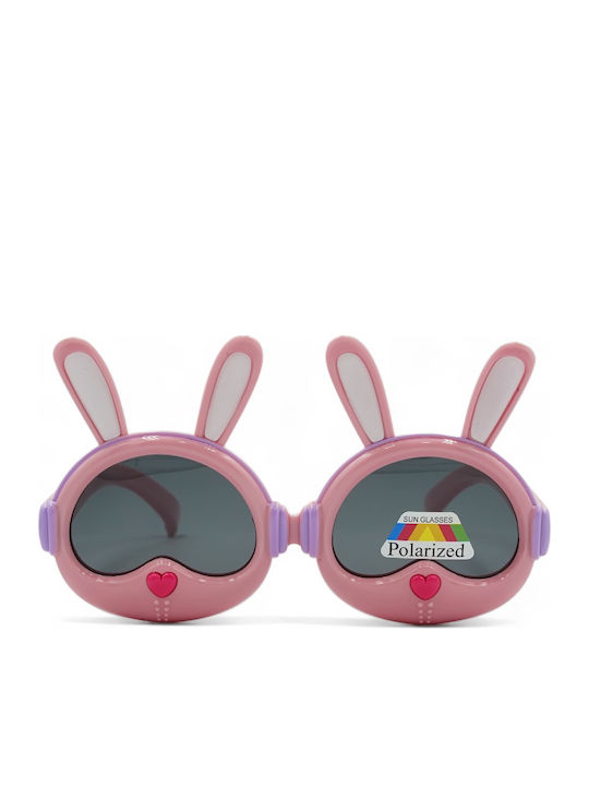 Optosquad Παιδικά Γυαλιά Ηλίου με Polarized Φακό Ροζ