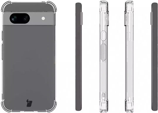 Bizon Salpa Back Cover Tempered Glass Διάφανο (Google Pixel 8a)