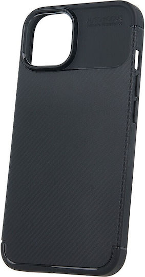 Nexeri Carbon Umschlag Rückseite Silikon Schwarz (iPhone 16 Pro)