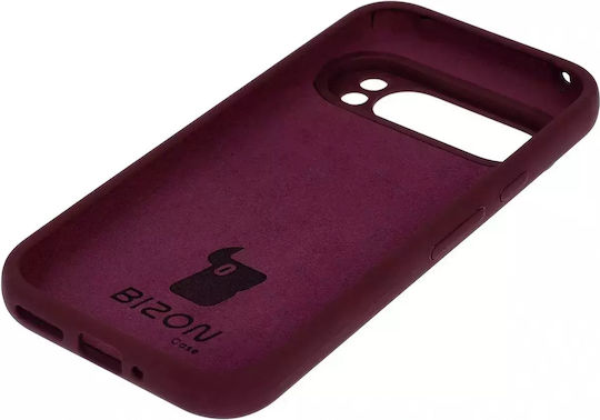 Bizon Soft Back Cover Tempered Glass Μωβ (OnePlus 9 Pro)