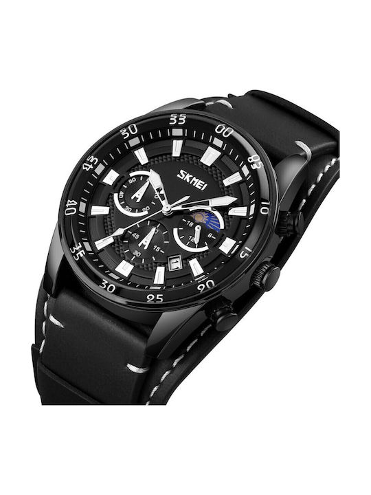 Skmei Uhr Batterie mit Lederarmband Skmei Uhr Batterie mit Lederarmband