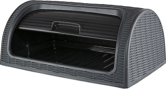 Lumarko Cutie Pâine Cu Capac Din Plastic Gri 41.7x26.9x18.1cm
