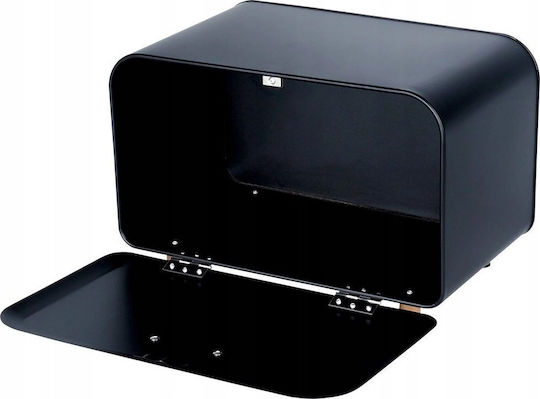 Vilde Bread Box Metallic Black 35.5x20.5x20cm