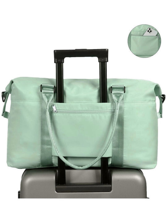 ATL Geantă De Plajă Din Material Textil Verde