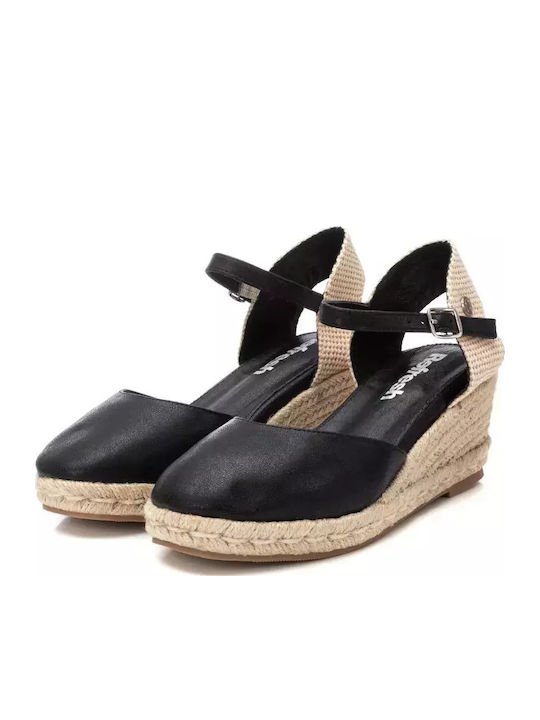 Women's Platform Espadrilles Black