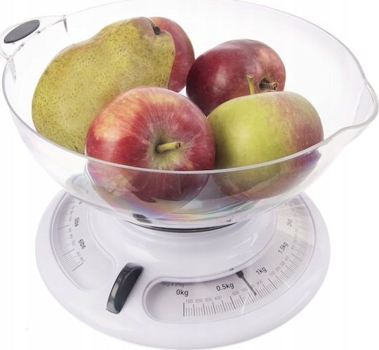 Orion Digital Kitchen Scale with Bucket up to 3kg White