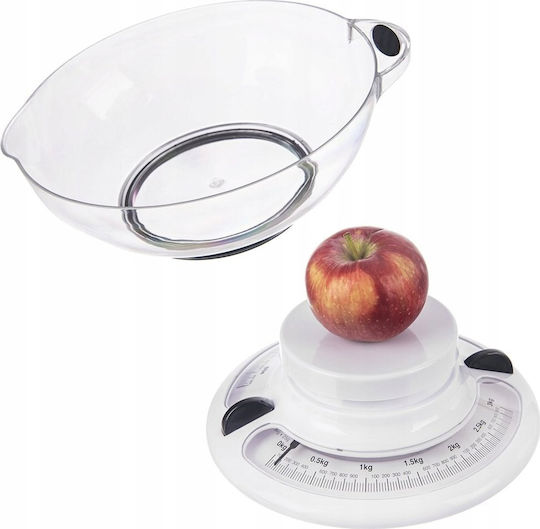 Orion Digital Kitchen Scale with Bucket up to 3kg White