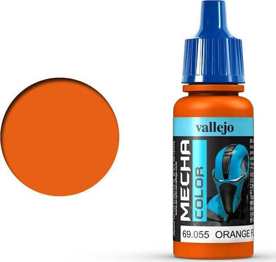 Acrylicos Vallejo Modellbau Farbe Orange Fluorescent 17ml