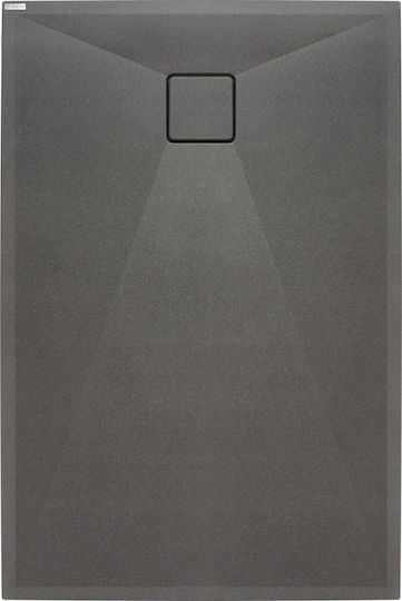 Deante Rechteckig Granit Dusche x70cm Gray