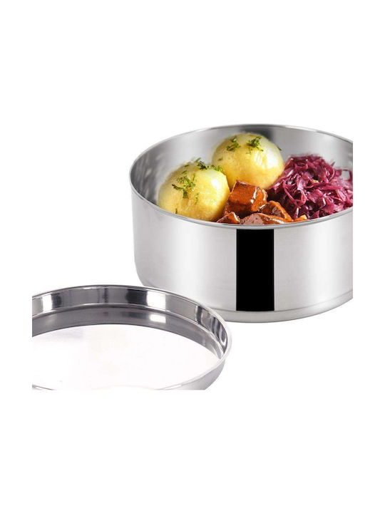 Orion Δοχείο Φαγητού Inox Ασημί 3lt
