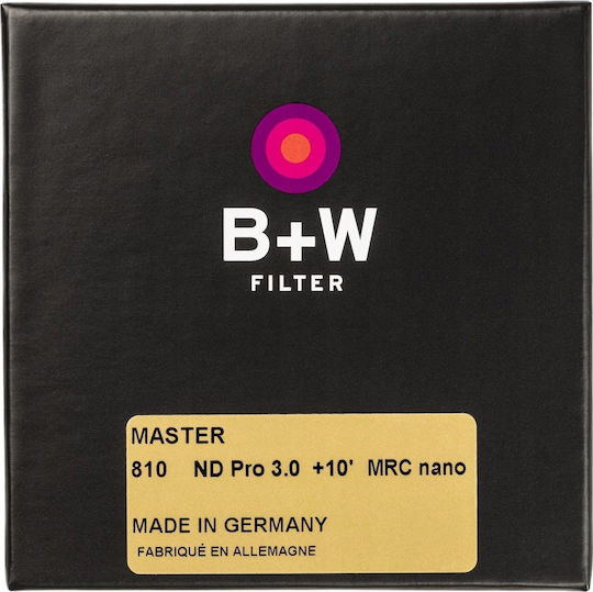 B+w Filter Grau B+w Master 810 Ndx1000 Mrc Nano 1101604 39mm