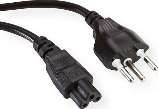 Value Power Cable Type J Ch To C5 Black 1.0 M