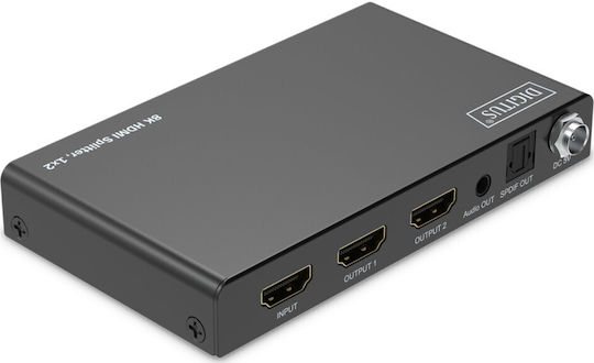 Digitus HDMI Splitter 1x2 8K/60Hz