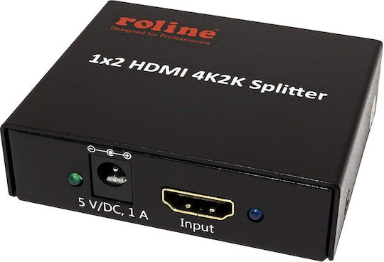 Διαχωριστής Roline 2 X Hdmi 14.01.3555
