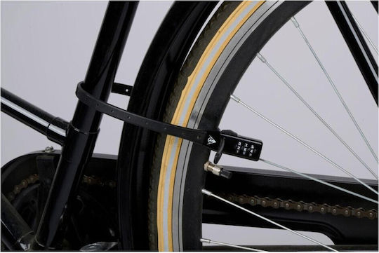 Κλειδαρια Ποδηλατου Συνδυασμο Μαυρη Dunlop