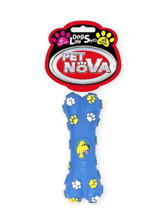 Oase de jucărie pentru câini Pet Nova Vin albastre 15cm Oase de jucărie pentru câini Pet Nova Vin albastre 15cm