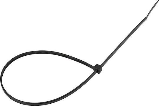 Neo Plastic Cable Ties 200mm x 3.6mm in Black Colour (100 pcs)