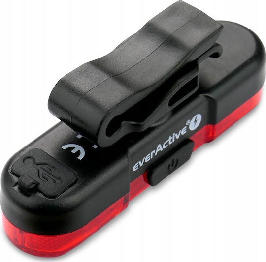 Everactive Tl-x5r Rechargeable Rear Bicycle Led Light