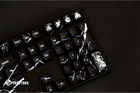 Traitors Tartarus PBT Keyboard Keycaps with ANSI Layout 108 Pieces