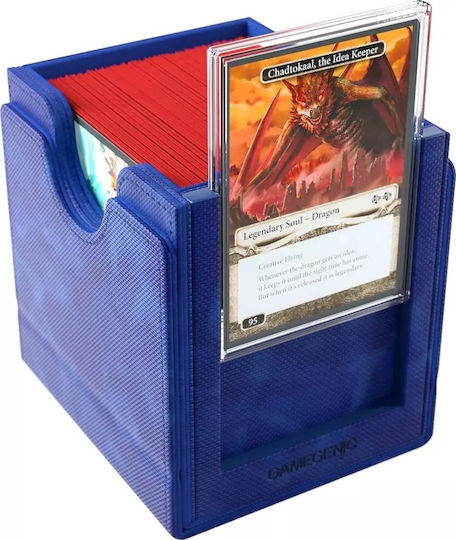 Gamegenic Sidekick Deck Box Standardgröße Blau