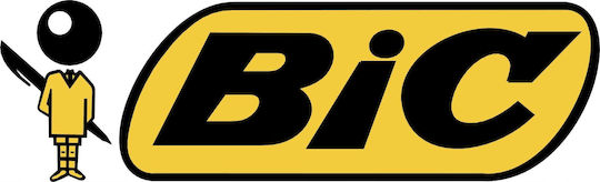 Bic Υπογραμμιστής Bic Highlighter Grip Πράσινο Λοξή Μύτη 12 Τεμ