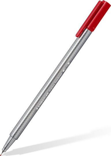 Staedtler Fineliner Triplus Celebration Set 8 + 2 Line Width 0.3 Mm Triangular Dry Safe Assorted Yellow 1 Piece 334 Bk10ta