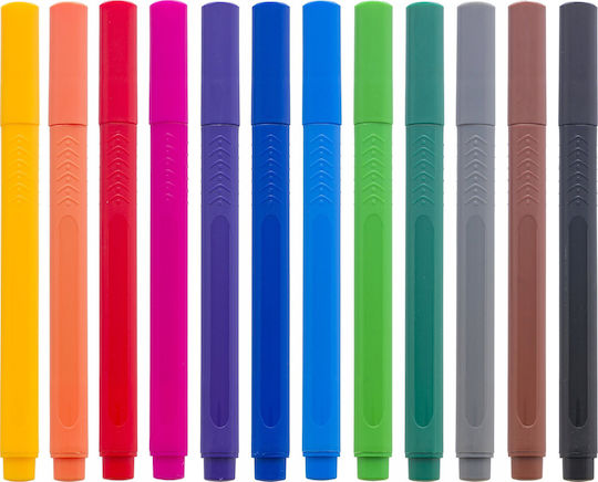 Σετ Bruynzeel Sakura Bruynzeel Mini Fineliner 12 Χρώματα
